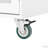 Kitchen Island Storage Trolley Cart with Dropleaf Top, Towel/Spice Rack