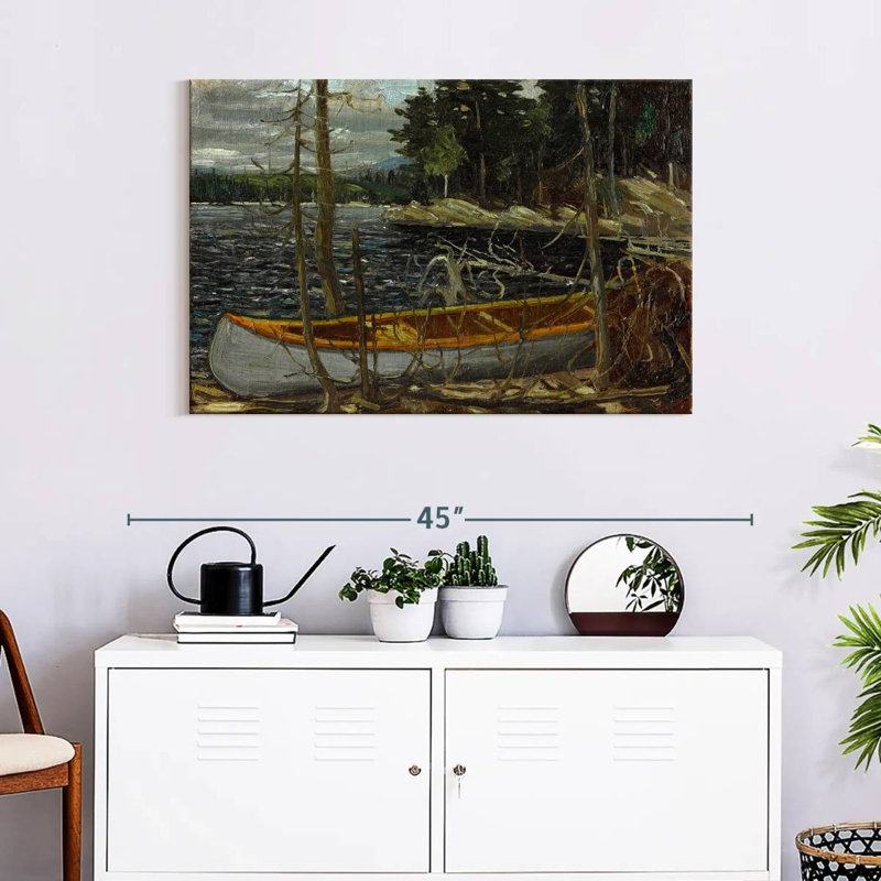 Mehar The Canoe, 24" H x 36" W