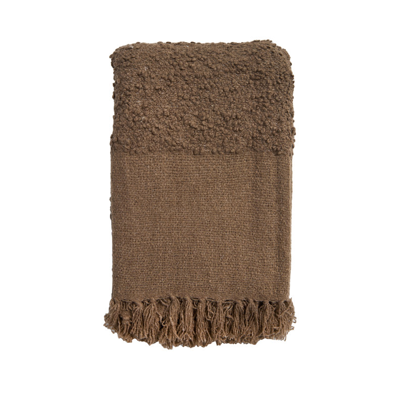 MURPHY - OVERSIZED THROW - 60" X 90" - MIDNIGHT, Walnut