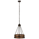 Rustic Lodge 4 - Light Chandelier