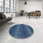 Tapis de zone bleu contemporain-348484751