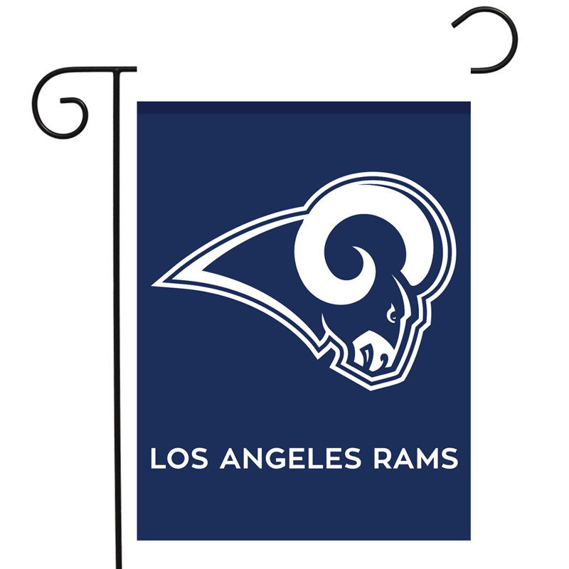 Los Angeles Rams NFL Licensed Garden Flag, Bleu marine/blanc, Los Angeles Rams