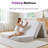 6" Tri-fold Memory Foam Mattress With Non-Slip Cover for Murphy Bed, Full-51646651
