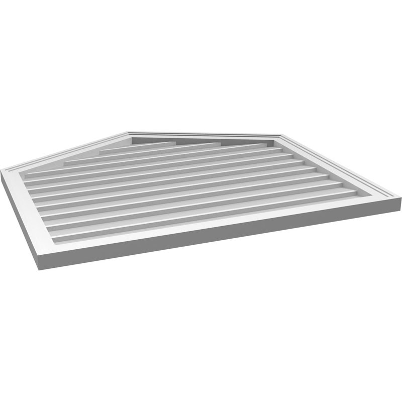 Ventilateur à pignon en uréthane non-fonctionnel Signature, H 34 po x l 38 po x P 1,5 po