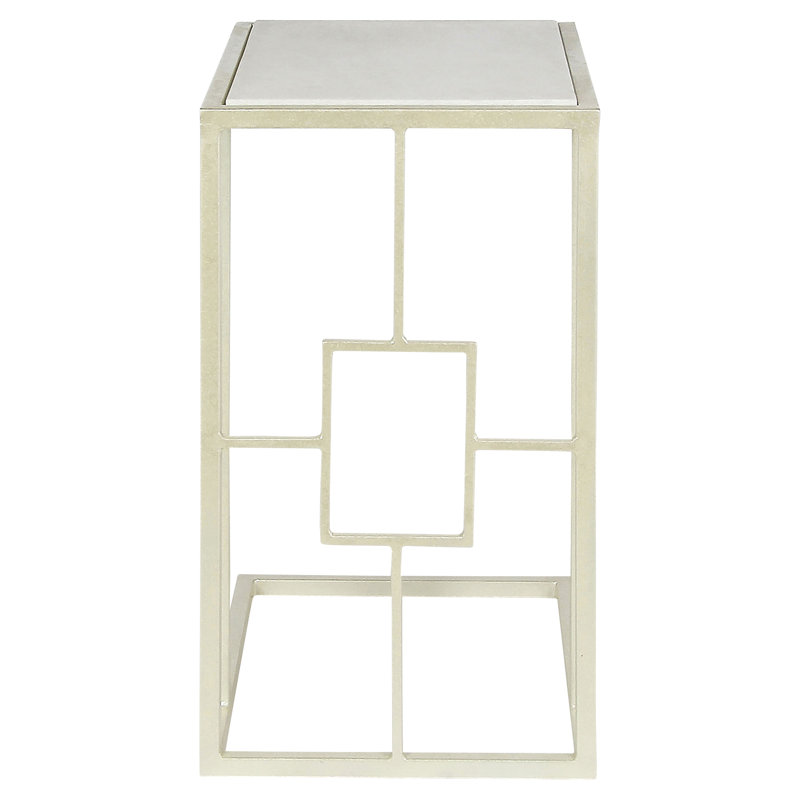 Plaza C Table End Table, Carrera Marble