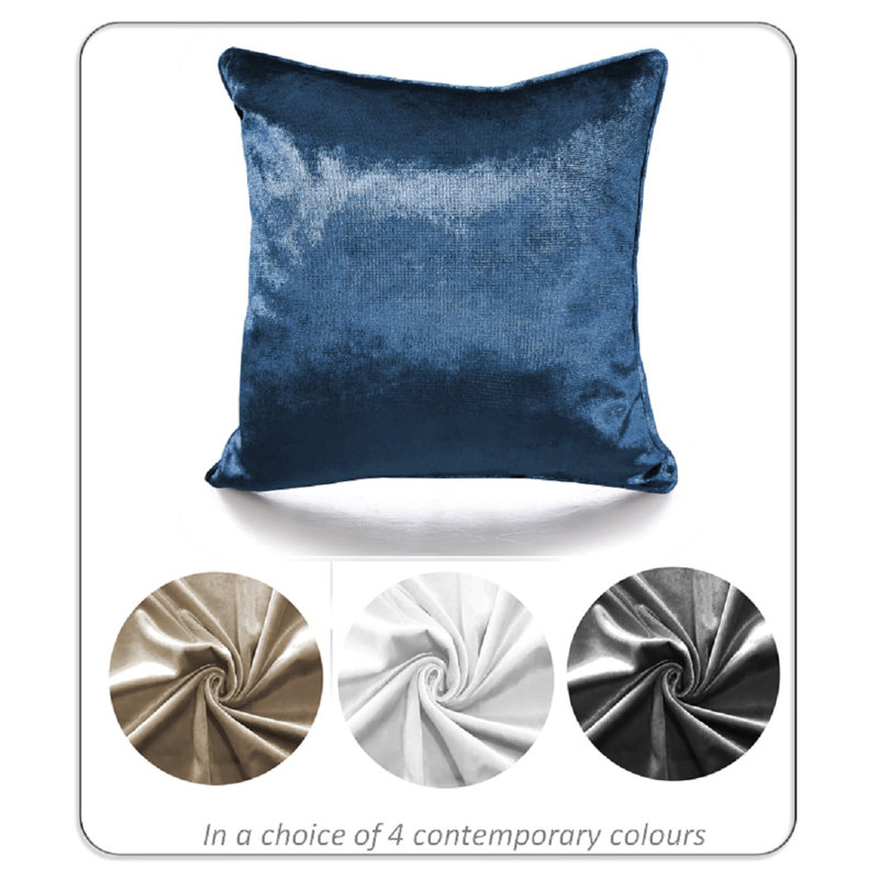 Aspinwall Square Throw Cushion Cover, Navy