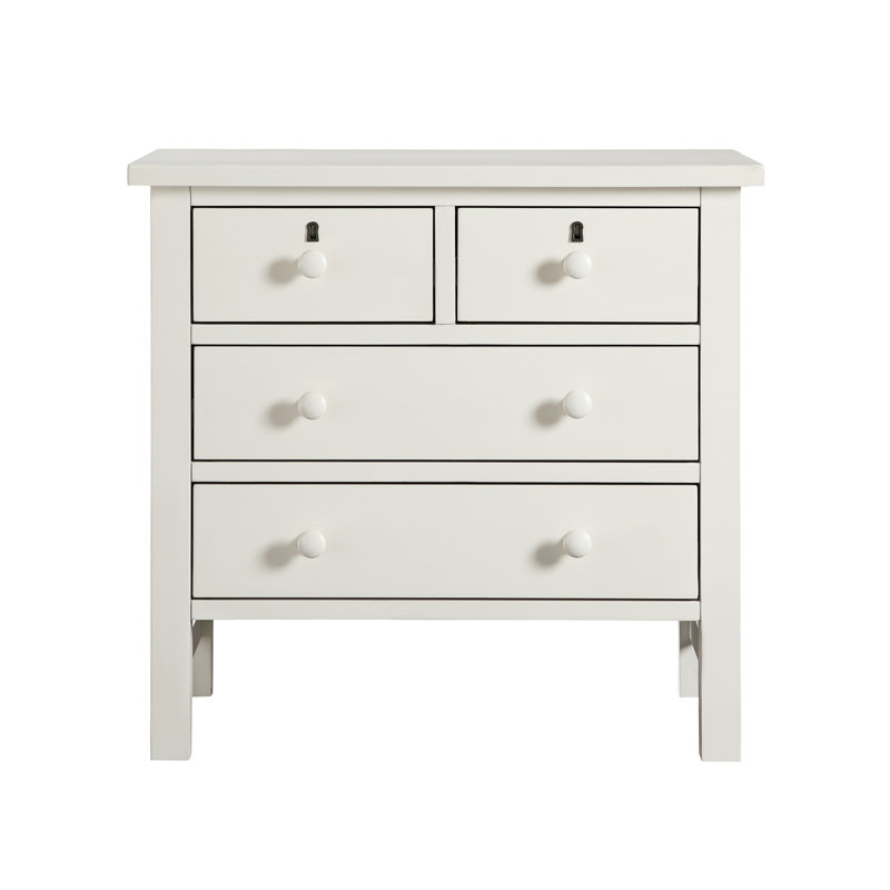 4-Drawer Storage Nightstand