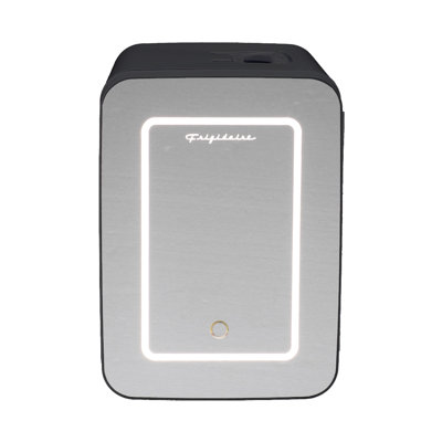 Mini-frigo personnel Frigidaire 9 canettes/6,5 litres avec miroir lumineux, noir
