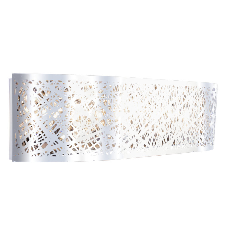 Barre d’éclairage de salle de bain 4 lumières Krugerville