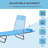 Outsunny Folding Chaise Lounge Chair-779998369-779998301