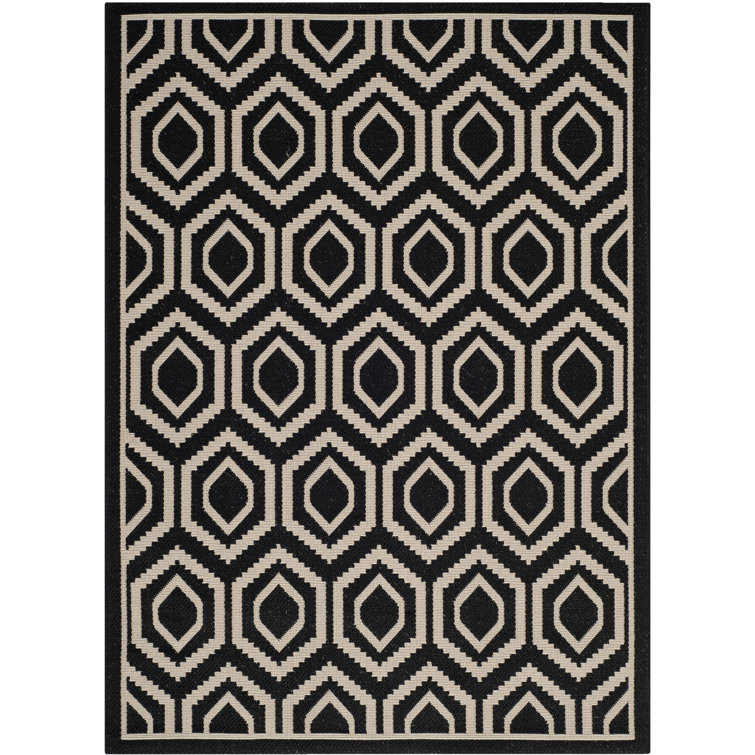 Deedrick Performance Geometric Indoor/Outdoor Area Rug