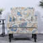Chaises d'appoint durables, revêtement en polyester de style contemporain pour la détente à la maison