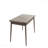 Contemporary Dining Table Solid Wood Rectangle Melamine Mdf