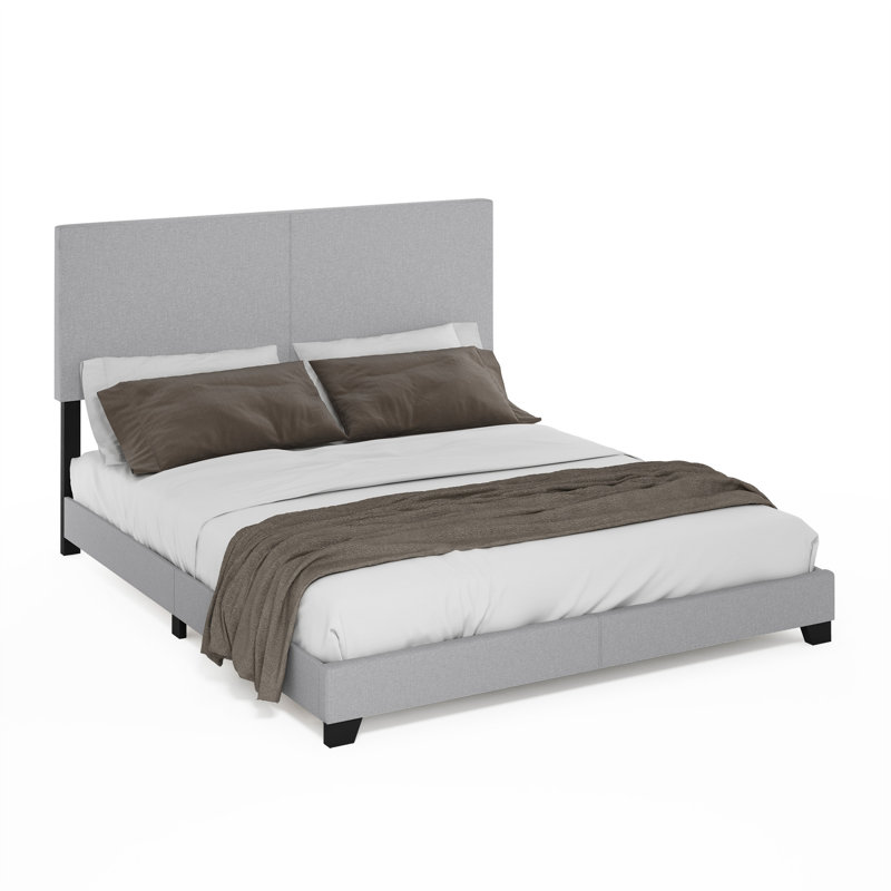 Thionville Upholstered Standard Bed, California King, Glacier
