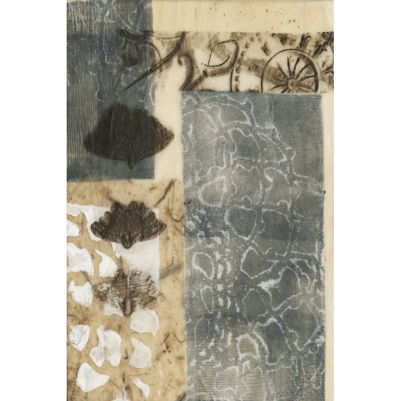 Ginkgo Fossil I - Wrapped Canvas Print, 46cm H x 30cm W