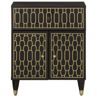 Aaroh 50 cm W Bedside Table