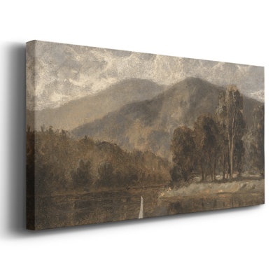 Série paysage - DCCDXL III - Toile tendue avec châssis encadré - Prêt à être accroché