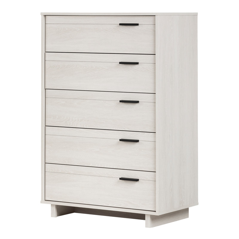 Fynn Kids 5 - Drawer Chest, Winter Oak/NotSturdy