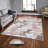Stylish Woven Carpet, 5.2 x 7.5 Feet | 100% Polyester, 0.3 in Pile Height, Antibacterial, Non-Slip PVC Dot Underside | Machine Washable, 3D Digital Print | Perfect for Living Room, Bedroom & Home Décor-255746122