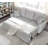 86" Wide Upholstered Sleeper Chaise Sectional-87460509