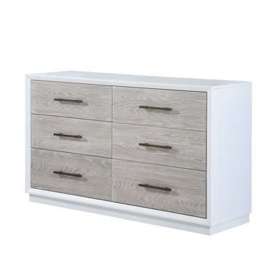 Commode double 6 tiroirs Boca Grande