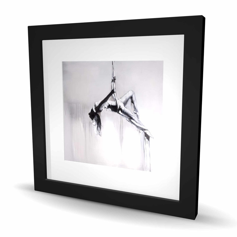 Danseuse sur contorsion aérienne - impression monochrome | Décoration intérieure