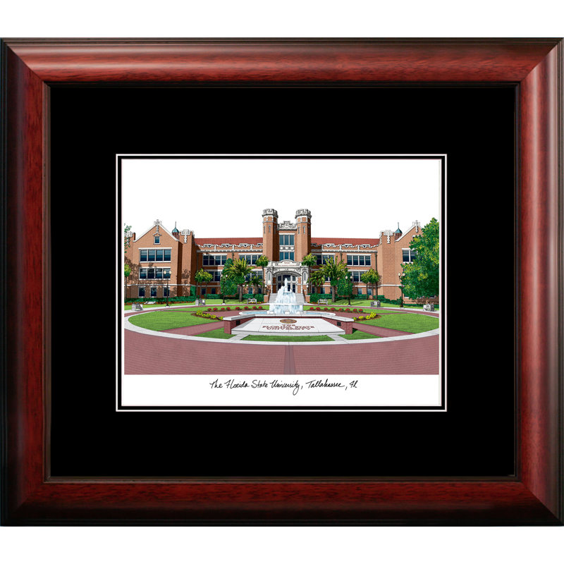 Cadre photo en lithographie ncaa floride state seminoles academic