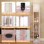Floor Lamp with 3 Layers Wooden Shelves, Modern 160cm Standing Light Reading Lamp for Living Room-1095237148