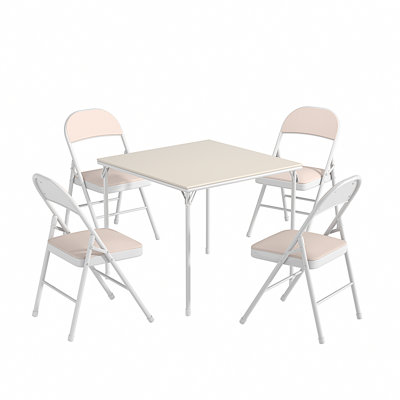 Table de jeu de cartes avec chaises 33,8 "33,8"