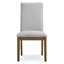 Franceska Side Chair in Brown