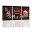 3 Piece Wrapped Canvas Print