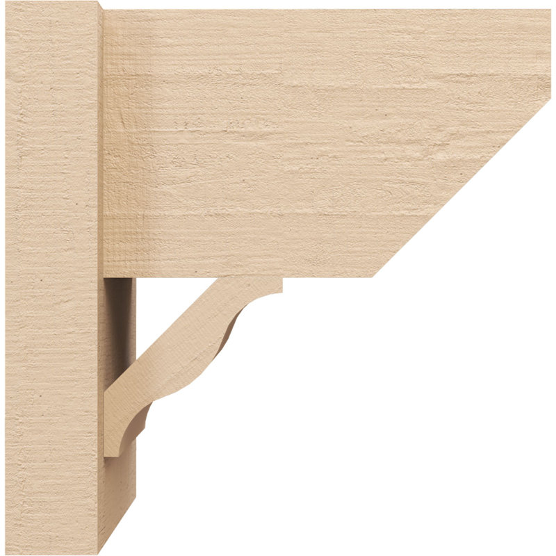 Bois de cèdre brut Funston Slat, H 12 po x l 8 po x P 12 po