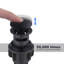 Drain escamotable de lavabo de salle de bain avec trop-plein-104123256