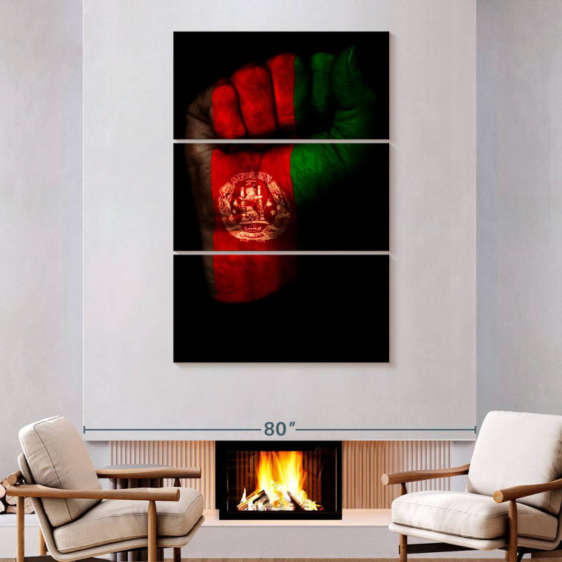 Borges Afghanistan Flag On Fist