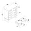 Eva-Lillie 4 Drawer Wide Chest of Drawers, industrial design-268738443
