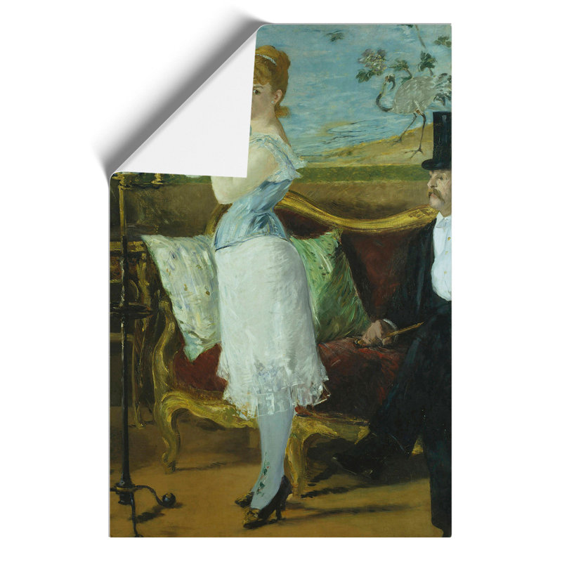 Nana by Edouard Manet - Frameless Print, 30cm H x 21cm W x 0.1cm D