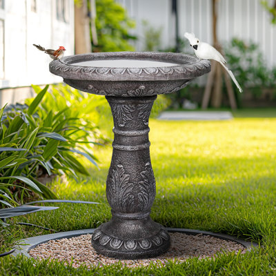 Dajonae Concrete / Cement Birdbath