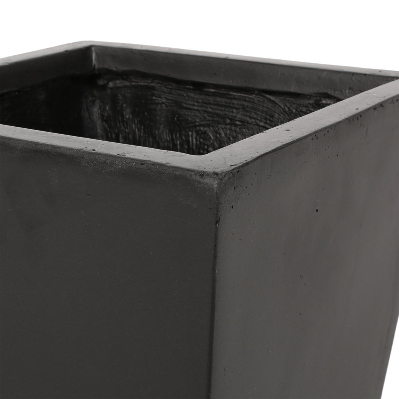 Ella Classic Planter, 24.75" H x 13" W x 13" D, Rust