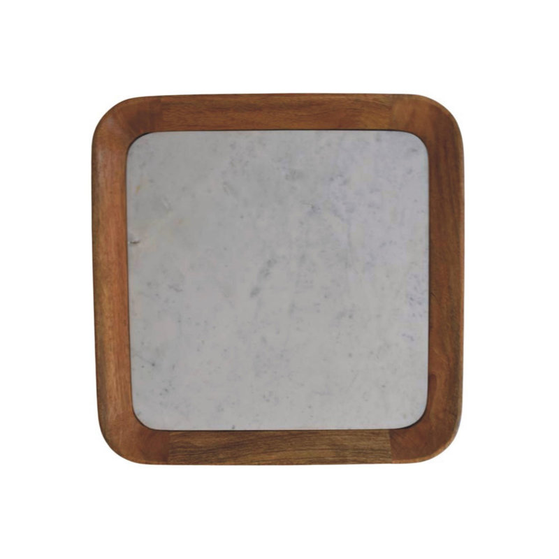 Table basse Chatai, Gray/Brown, Marble