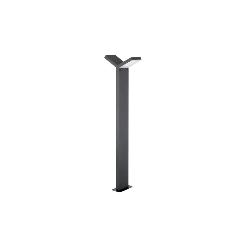 Dark Grey Integrated LED Aluminium Pathway Light