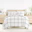 Ensemble de housse de couette en microfibre à motif ultra doux-105814293