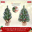 2Pcs Lighted Artificial Christmas Tree-1461891390