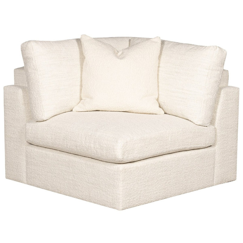 Chaise d'angle Embrace, Jolie neige