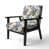 Cobalt Blue Cameo Trellis Victorian Pattern