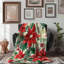 Holiday Blossoms - couverture en sherpa de qualité supérieure 1 pièce-100914744