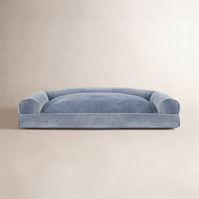 Faux Fur & Velvet Pillow Sofa Pet Bed