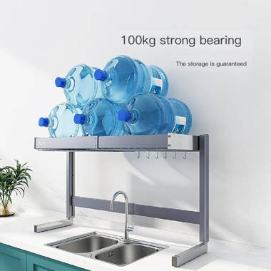 Captive Gala Stainless Steel Retractable over the Sink Dish Rack