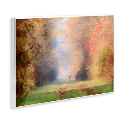 "Foggy Autumnal Forest", art mural par Carrie Ann Grippo-Pike