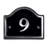 Jaclynn 11.5cm H Reflective Metal House Number-815182446
