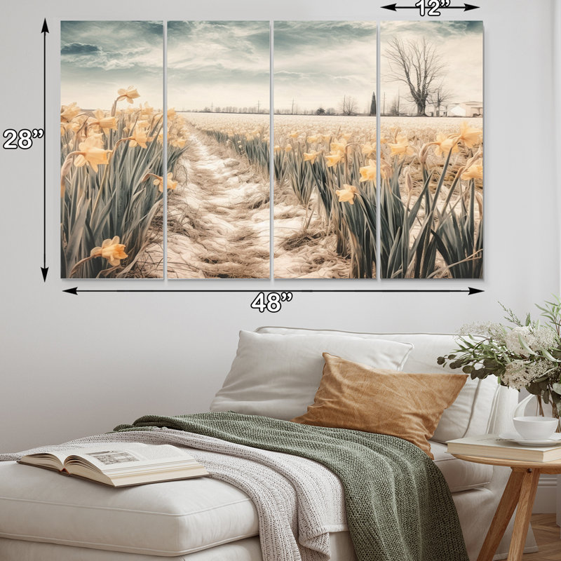 Plants & Flowers Wall Decor on Metal